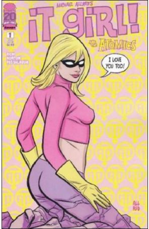 It Girl And The Atomics 1 (2nd) published by Image with cover art by Laura Allred