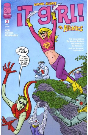 It Girl And The Atomics 2A published by Image with cover art by Mike Allred