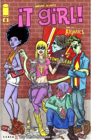 It Girl And The Atomics 8 published by Image with cover art by Mike Allred
