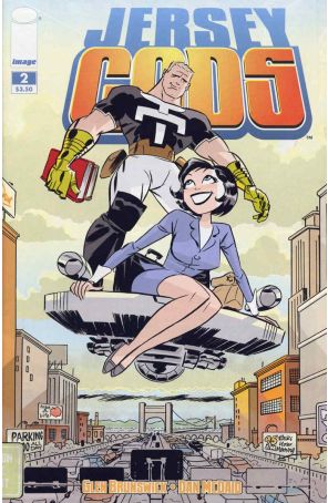 Jersey Gods 2 published by Image with cover art by Darwyn Cooke