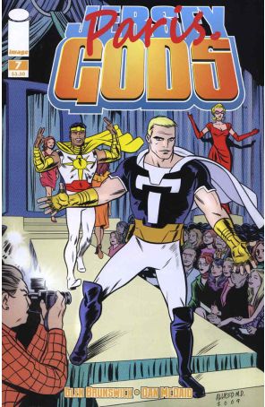 Jersey Gods 7 published by Image with cover art by Mike Allred