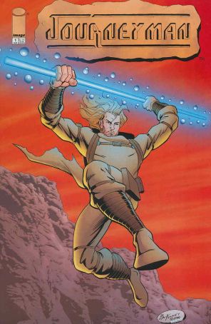 Journeyman 1 published by Image with cover art by Brandon McKinney