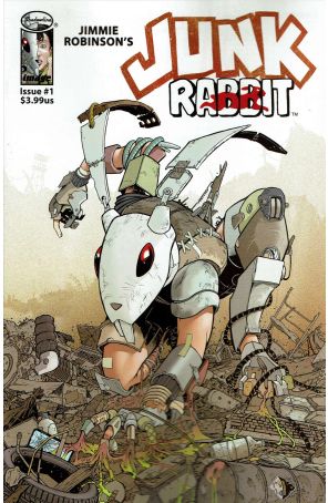 Junk Rabbit 1A published by Image with cover art by Jimmie Robinson