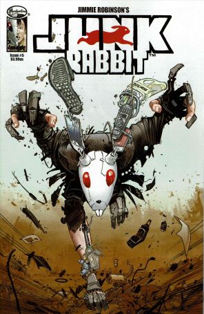 Junk Rabbit 5A published by Image with cover art by Jimmie Robinson