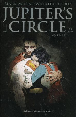 Jupiter's Circle (Vol. 2) 6A published by Image with cover art by Bill Seinkiewicz