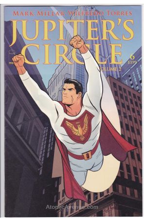 Jupiter's Circle (Vol. 2) 6C published by Image with cover art by Wilfredo Torres