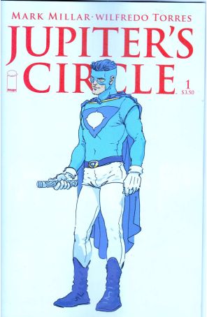 Jupiter's Circle 1B published by Image with cover art by Frank Quitely