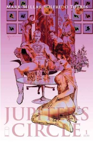 Jupiter's Circle 1C published by Image with cover art by Bill Sienkiewicz