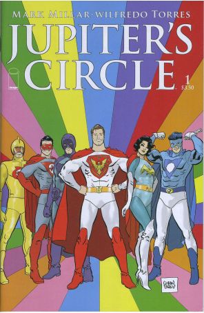 Jupiter's Circle 1D published by Image with cover art by Goran Parlov
