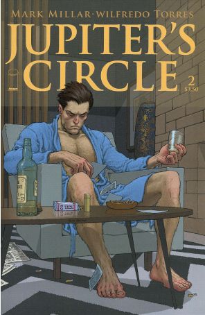 Jupiter's Circle 2A published by Image with cover art by Frank Quitely