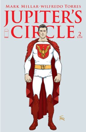 Jupiter's Circle 2B published by Image with cover art by Frank Quitely