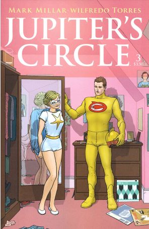 Jupiter's Circle 3A published by Image with cover art by Frank Quitely