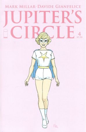 Jupiter's Circle 4B published by Image with cover art by Frank Quitely