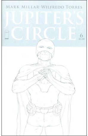 Jupiter's Circle 6C published by Image with cover art by Frank Quitely