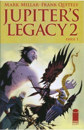 Jupiter's Legacy (Vol. 2) 1B published by Image with cover art by Jae Lee