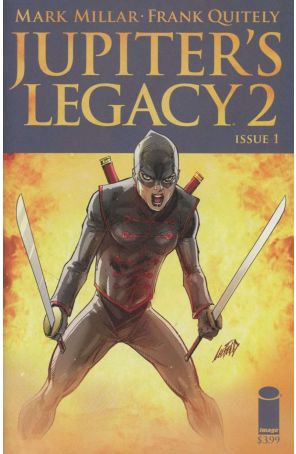 Jupiter's Legacy (Vol. 2) 1G published by Image with cover art by Rob Liefeld