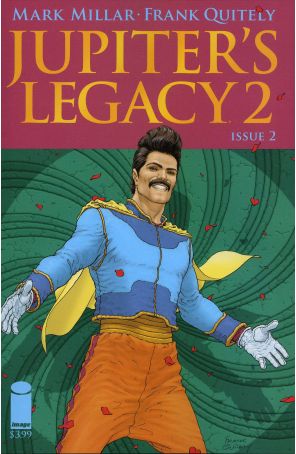 Jupiter's Legacy (Vol. 2) 2A published by Image with cover art by Frank Quitely