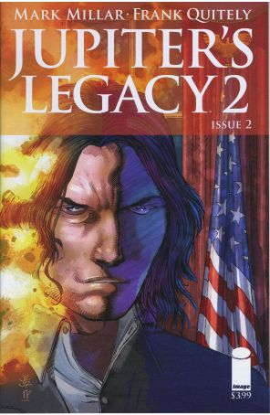 Jupiter's Legacy (Vol. 2) 2B published by Image with cover art by John Romita
