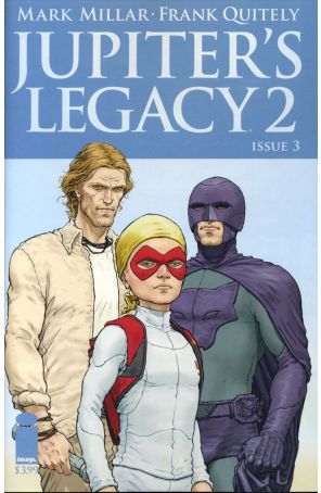 Jupiter's Legacy (Vol. 2) 3A published by Image with cover art by Frank Quitely