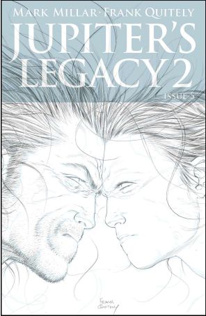 Jupiter's Legacy (Vol. 2) 5B published by Image with cover art by Frank Quitely