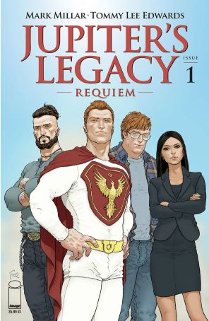 Jupiter's Legacy: Requiem 1B published by Image with cover art by Frank Quitely