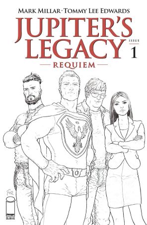 Jupiter's Legacy: Requiem 1C published by Image with cover art by Frank Quitely