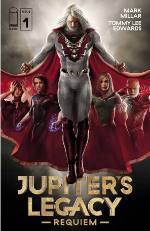 Jupiter's Legacy: Requiem 1E published by Image with cover art by Bosslogic