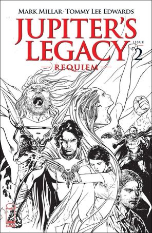 Jupiter's Legacy: Requiem 2C published by Image with cover art by Ryan Sook