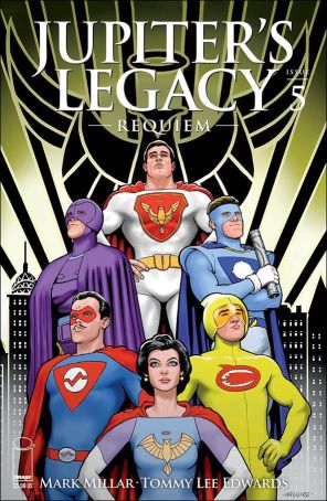 Jupiter's Legacy: Requiem 5B published by Image with cover art by Kevin Maguire