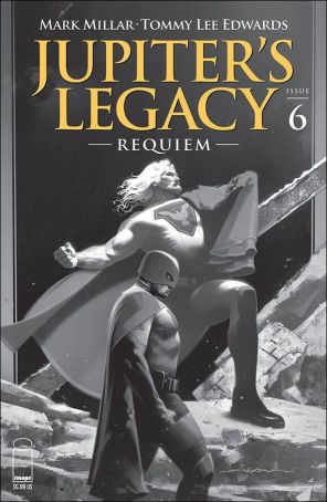 Jupiter's Legacy: Requiem 6C published by Image with cover art by Jeff Dekal