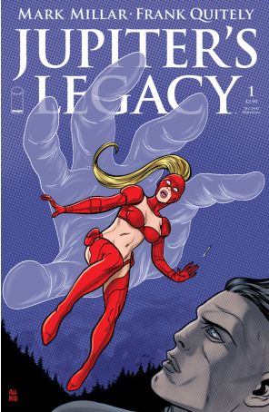Jupiter's Legacy 1 (2nd) published by Image with cover art by Mike Allred