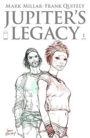 Jupiter's Legacy 1E published by Image with cover art by Frank Quitely