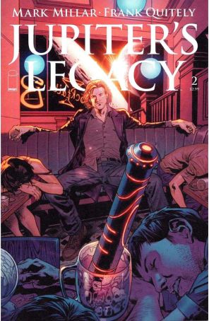 Jupiter's Legacy 2B published by Image with cover art by Bryan Hitch