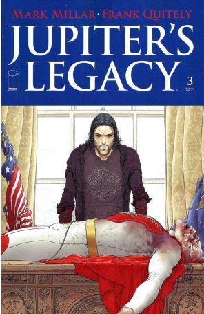Jupiter's Legacy 3A published by Image with cover art by Frank Quitely