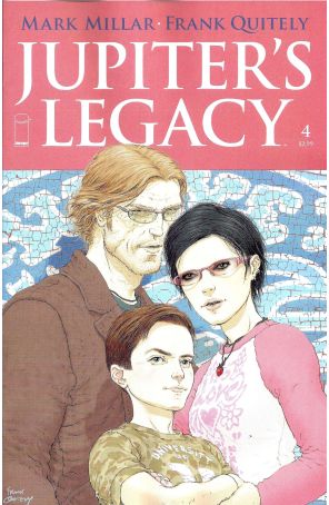 Jupiter's Legacy 4A published by Image with cover art by Frank Quitely