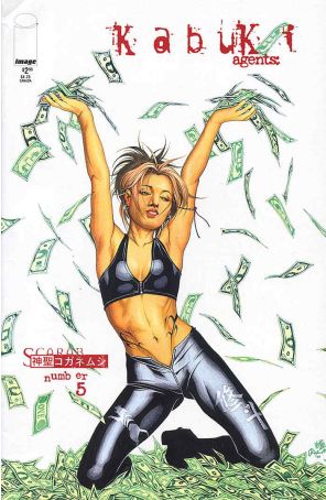 Kabuki Agents 5 published by Image with cover art by Rick Mays