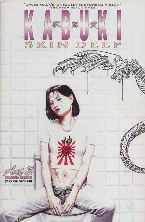 Kabuki: Skin Deep 2A published by Caliber with cover art by Alex Ross
