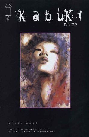 Kabuki 9 published by Image with cover art by David Mack