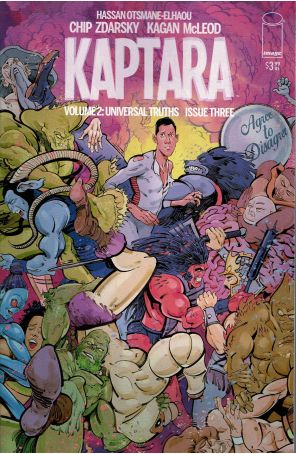 Kaptara: Universal Truths 3 published by Image with cover art by Kagan McLeod