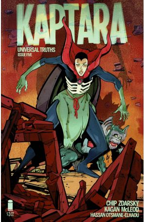 Kaptara: Universal Truths 5 published by Image with cover art by Kagan Mcleod