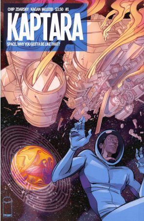Kaptara 1 published by Image with cover art by Kagan Mcleod