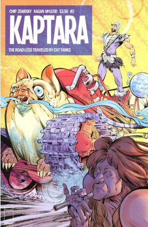 Kaptara 2 published by Image with cover art by Kagan Mcleod