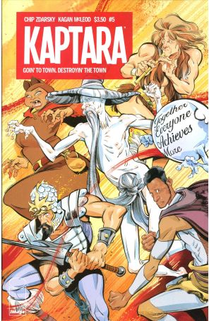 Kaptara 5 published by Image with cover art by Kagan Mcleod