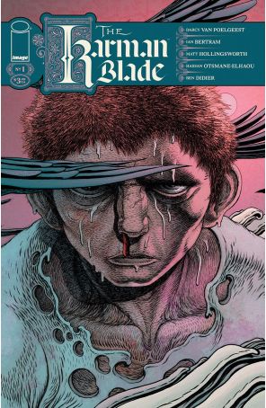The Karman Blade 1A published by Image with cover art by Ian Bertram, Matt Hollingsworth