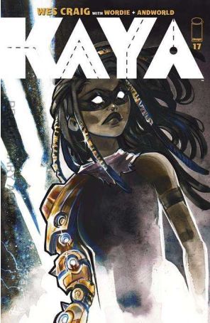 Kaya 17B published by Image with cover art by Carla Wyzgala