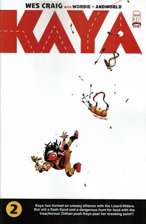 Kaya 2A published by Image with cover art by Wes Craig
