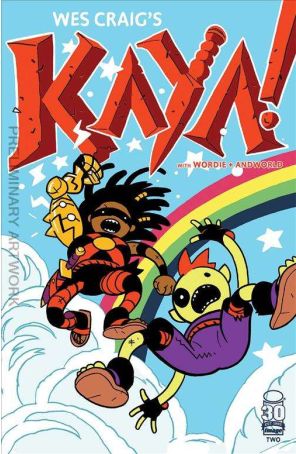 Kaya 2B published by Image with cover art by Wes Craig