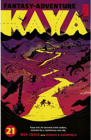 Kaya 21A published by Image with cover art by Wesley Craig