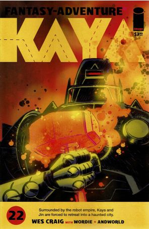 Kaya 22A published by Image with cover art by Wesley Craig