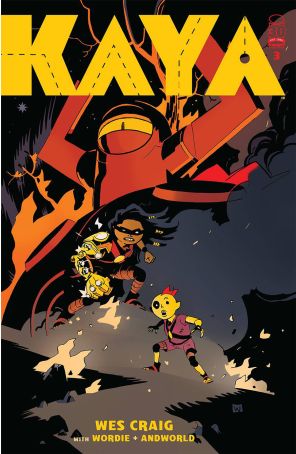 Kaya 3B published by Image with cover art by Wes Craig